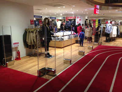 普諾瑪RF EAS在日系全球知名快時尚專賣店鞋帽零售中的應用